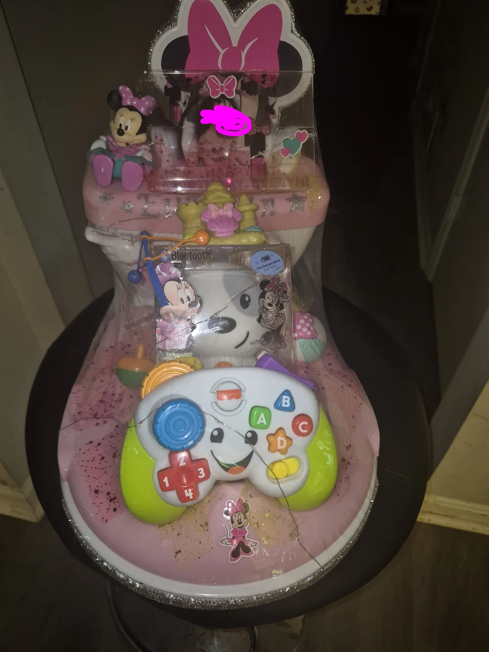 Pink Minnie Mouse Interactive Learning Controller for Kids